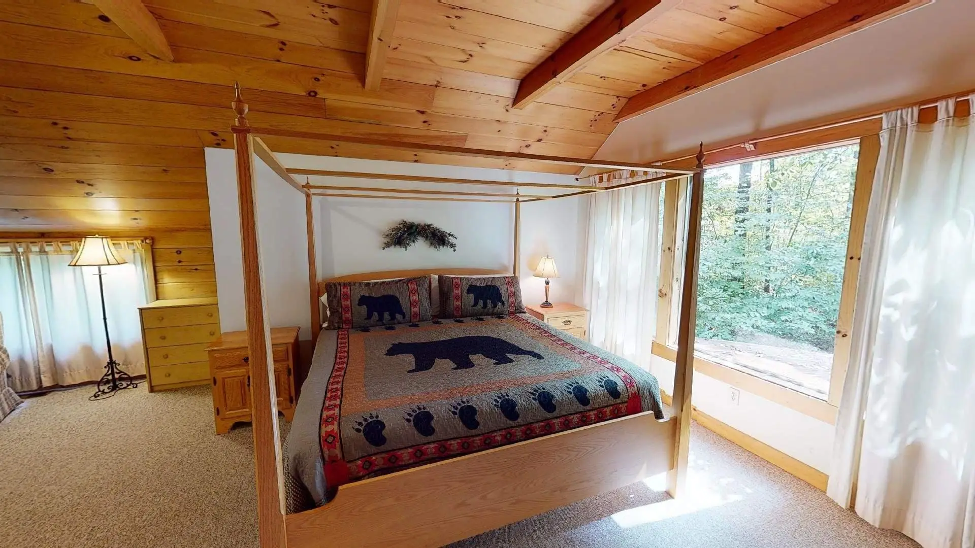Bear Run Redbud Cabin Bedroom 5 View