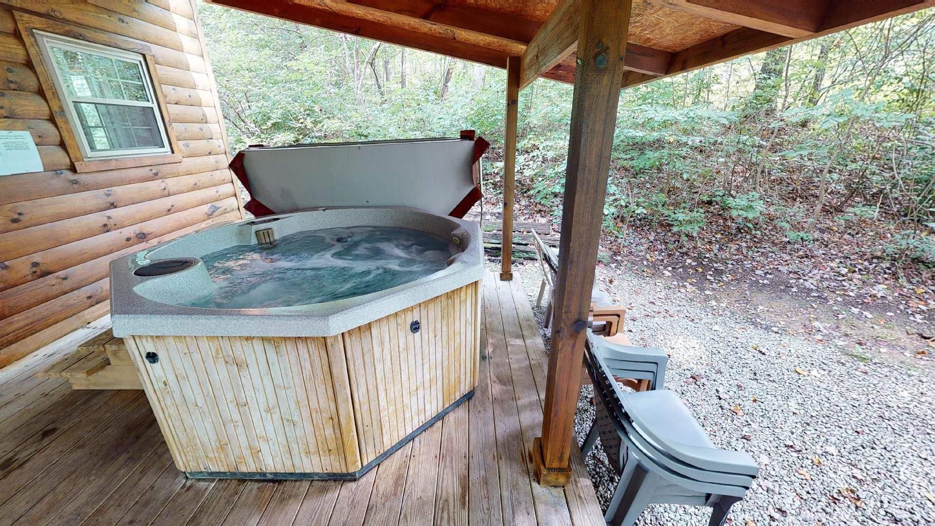 Bear Run Redbud Cabin Hot Tub Bear Run Redbud Cabin Hot Tub